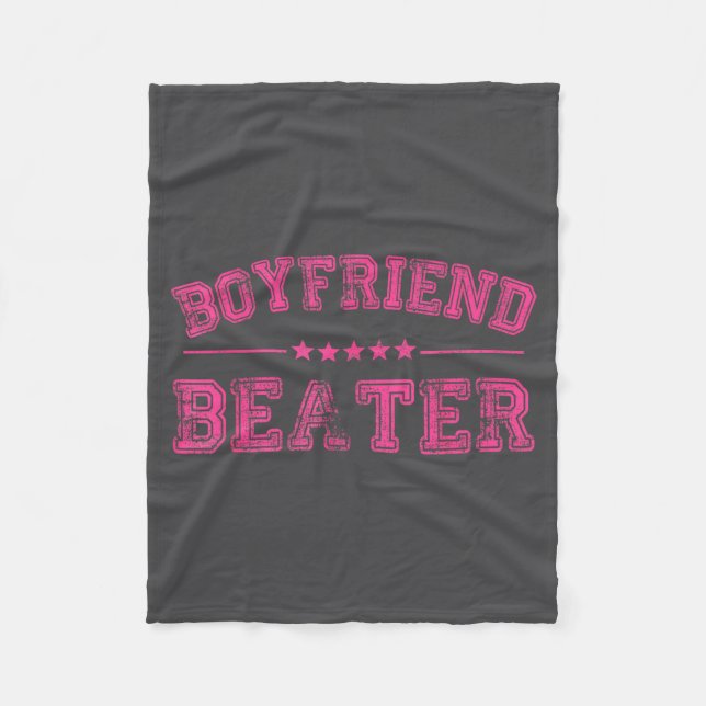 Couverture Polaire Boyfriend Beater Funny Design 507eaff4f4b81bf657ea (Devant)