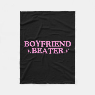 Couverture Polaire Boyfriend Beater Unhingen Gen Z Y2k Funny Sarcasti