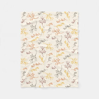 Couverture Polaire Branches d'automne