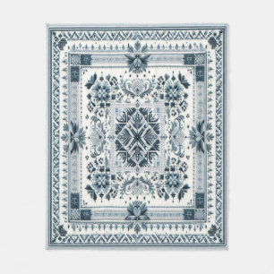Couverture Polaire Broderie intemporelle #5