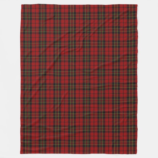 Couverture Polaire Brodie Tartan (Devant)