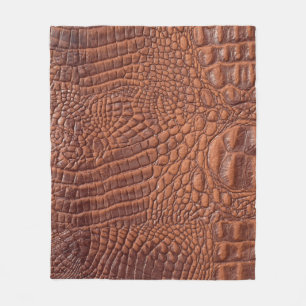 Couverture Polaire Brown leather texture backgrounddesign,fond,abstra