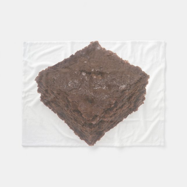Couverture Polaire "brownie" de chocolat (Devant (Horizontal))