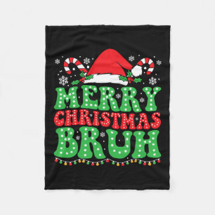 Couverture Polaire Bruh Mème Drôle Dire Bro Salutation Ados garçons H