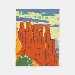 Couverture Polaire  Bryce Canyon National Park Utah Vintage