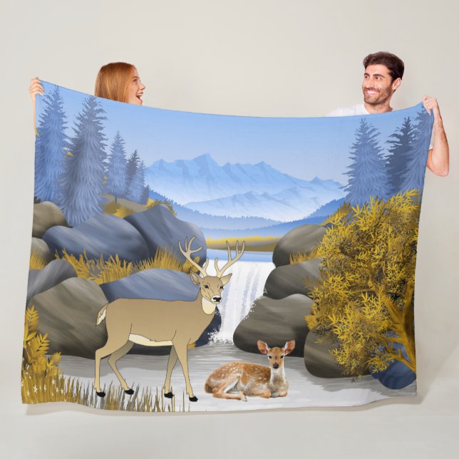 Couverture Polaire Buck n'est pas confortable (En situation)