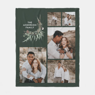 Couverture Polaire Budget vert 5 photo moderne botanique cadeau de fa