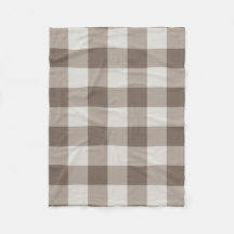 Buffalo Check Beige Cream En vichy ivoire