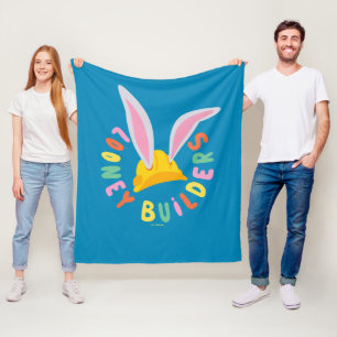 Couverture Polaire BUGS BUNNY BUILDERS™ Logo cercle casque de chanti