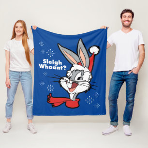 Couverture Polaire BUGS BUNNY™ "Sleigh Whaat ?"
