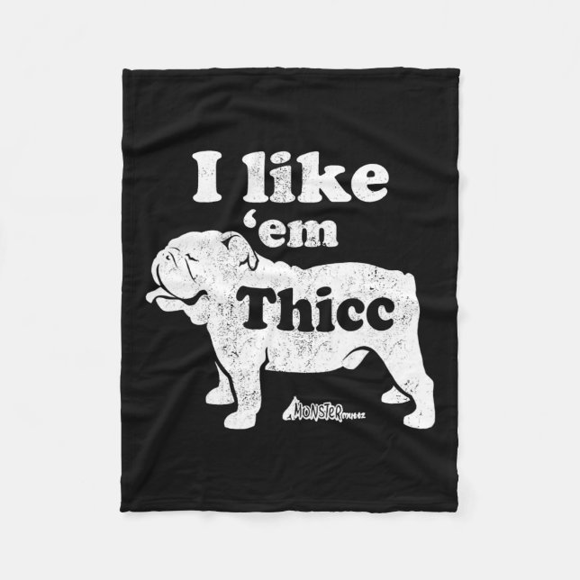 Couverture Polaire Bulldog Top (Devant)