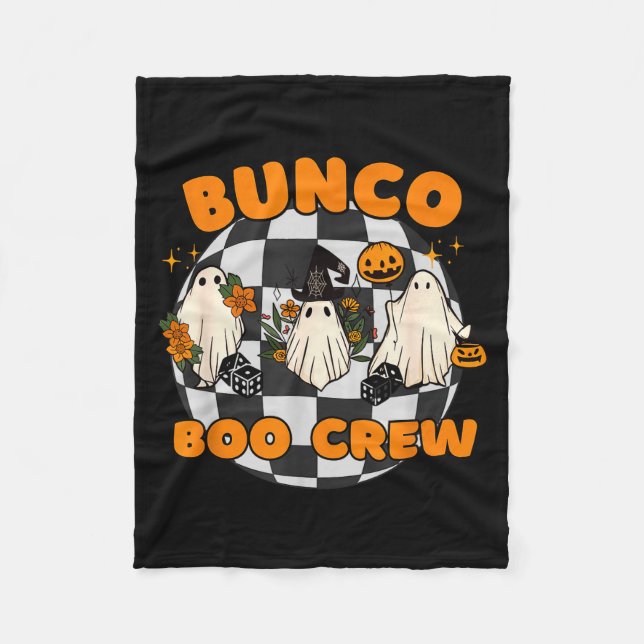 Couverture Polaire Bunco Boo Crew Bunco Halloween Dice  (Devant)
