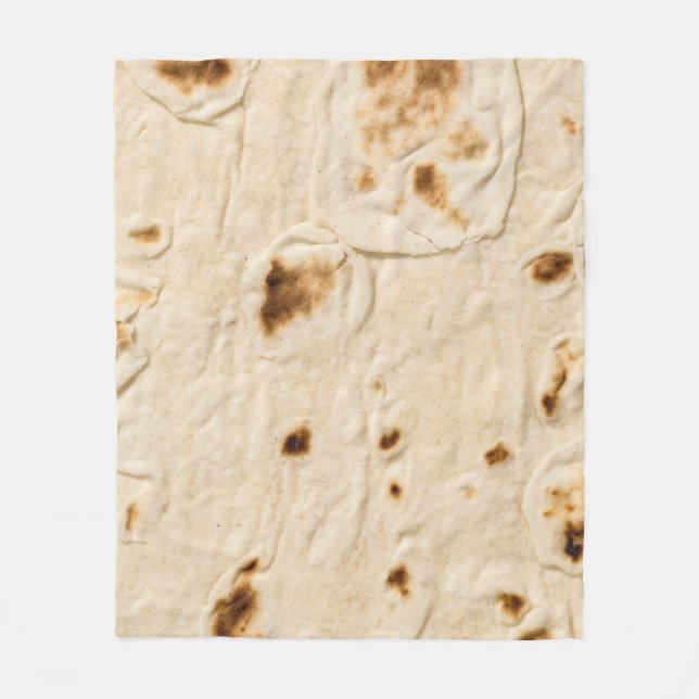 Couverture Polaire Burritos, Tortilla géante (Devant)