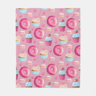 Couverture Polaire Butées toriques, petits gâteaux, et sucreries