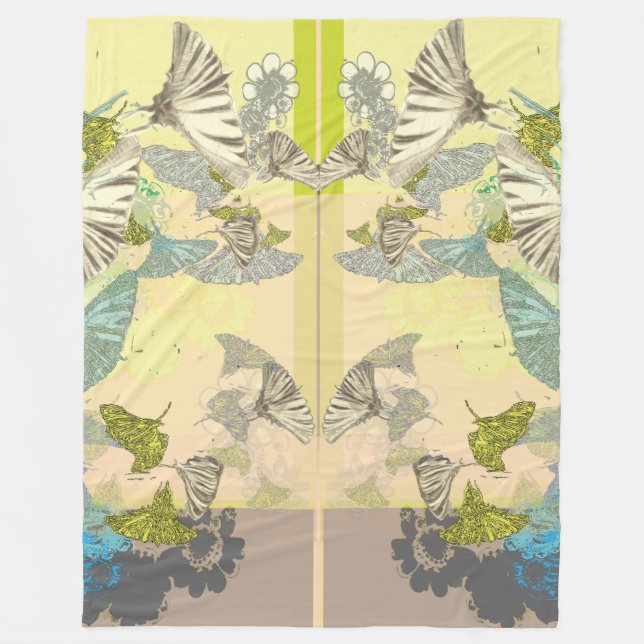 Couverture Polaire Butterfly Fleece Blanket (Devant)
