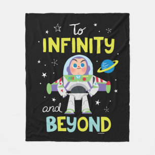 Couverture Polaire Buzz Lightyear Cartoon   To Infinity and Beyond