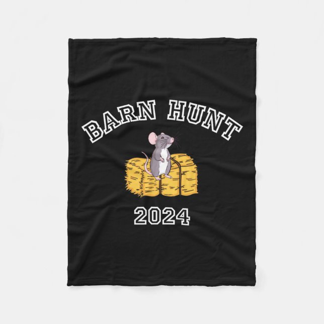 Couverture Polaire Byrn Hunt Lover - Rn Hunt 2024 Avec Du Rat Et Du H (Devant)