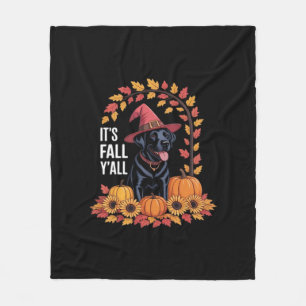 Couverture Polaire C’est l’automne Y’all Halloween Thanksgiving Drôle