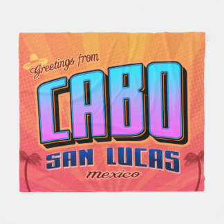Couverture Polaire Cabo San Lucas Baja Mexico Blanket