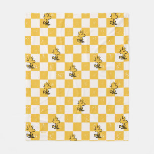 Couverture Polaire cacahuètes   Drapeau À damiers bois
