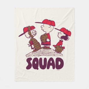 Couverture Polaire cacahuètes   Équipe de baseball