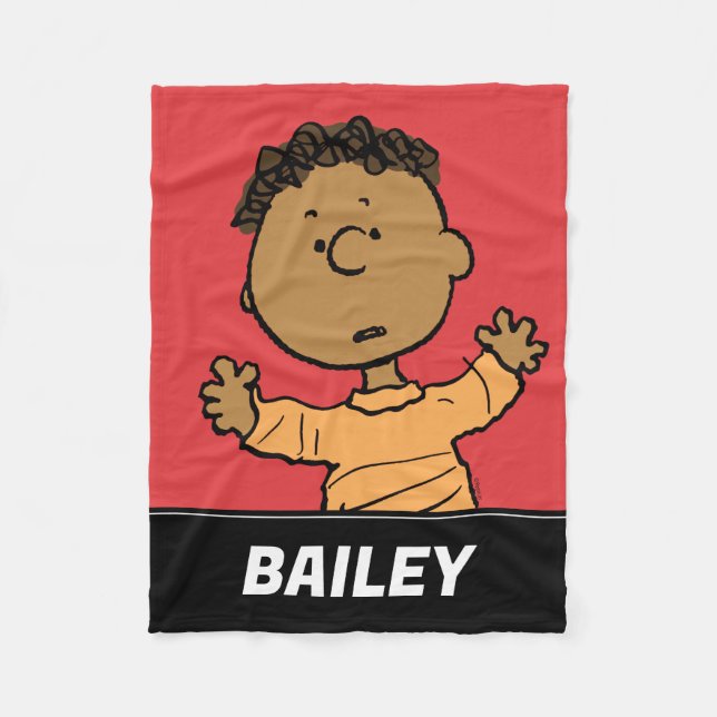 Couverture Polaire cacahuètes | Franklin Look (Devant)