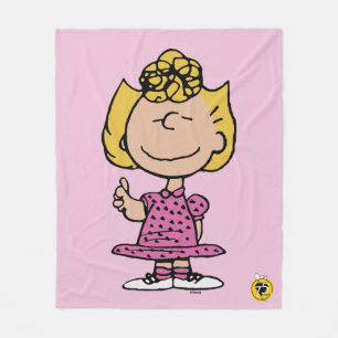 Couverture Polaire cacahuètes   Sally Super Smile