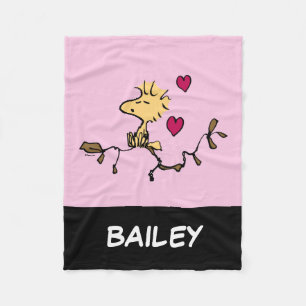 Couverture Polaire cacahuètes Sifflet Woodstock