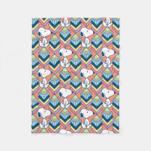 Couverture Polaire cacahuètes Snoopy Deco Dreams Motif