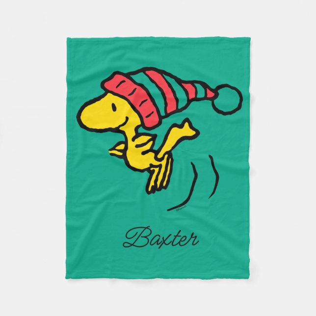 Couverture Polaire cacahuètes | Woodstock Winter Beanie Casquette (Devant)