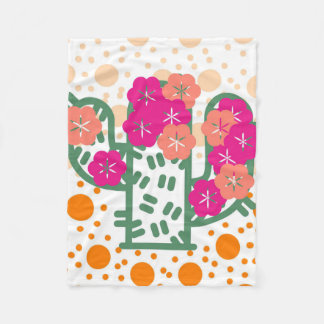 Couverture Polaire Cactus de printemps