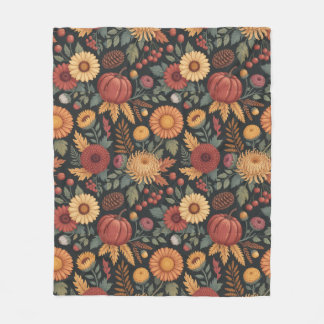 Couverture Polaire Cadeau Attentionné d'Automne pour la Crémation de