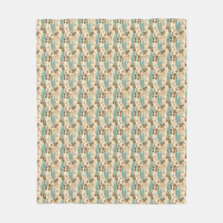 Couverture Polaire Cadeau d'anniversaire | Le Soleil Tropical Échauff