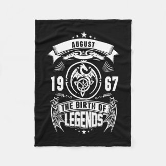 Couverture Polaire Cadeau d'août | 1967 La Naissance Des Légendes