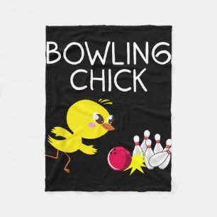 Couverture Polaire Cadeau de bowling drôle pour femmes Bowling drôle 
