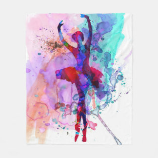 Couverture Polaire Cadeau de danse unique | Idée cadeau parfaite