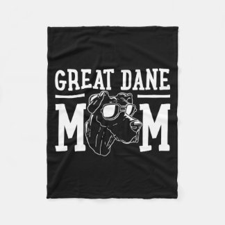 Couverture Polaire Cadeau de maman pour grand danois