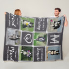 Cadeau de mémorial pour chien - Monogramme de pert