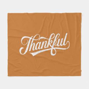 Couverture Polaire Cadeau de Thanksgiving vintage reconnaissant d'aut