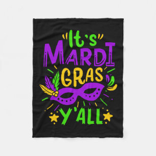 Couverture Polaire Cadeau Mardi Gras