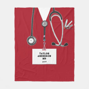 Couverture Polaire Cadeau Médicale de doctorat