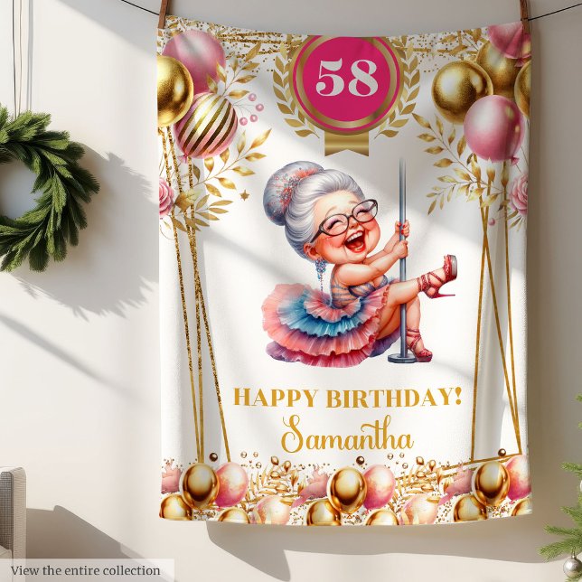 Couverture Polaire Cadeau Personnalisé Citation Drôle Grand-mère Couv (Funny Quote Grandma Blanket Personalized Gift)