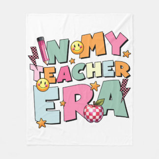 Couverture Polaire Cadeau pour Enseignant | À Mon Ère d'Enseignant