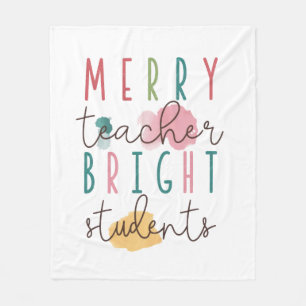 Couverture Polaire Cadeau pour Enseignant Joyeux Enseignant Élèves