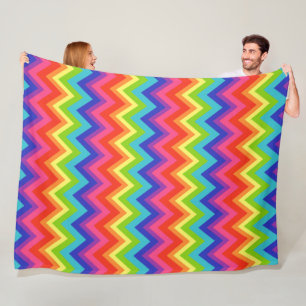 Couverture Polaire Cadeau Rainbow Fleece Blanket
