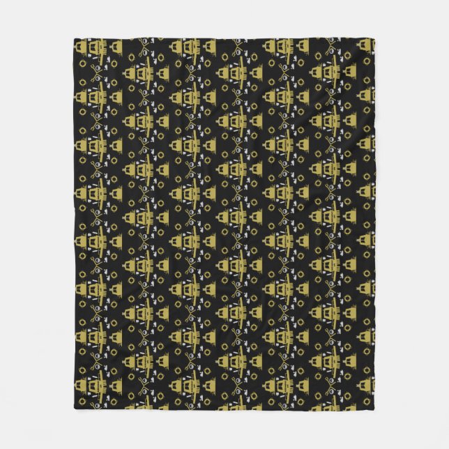 Couverture Polaire Cadeaux British Narrowboat (Devant)