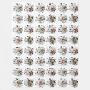 Couverture Polaire Cadeaux d'anniversaire personnalisés pour petit-fi