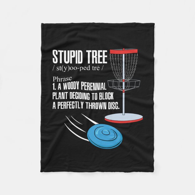 Couverture Polaire Cadeaux de golf sur disque (Devant)