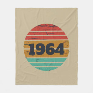 Couverture Polaire Cadeaux personnalisés soixante vintages 60e annive