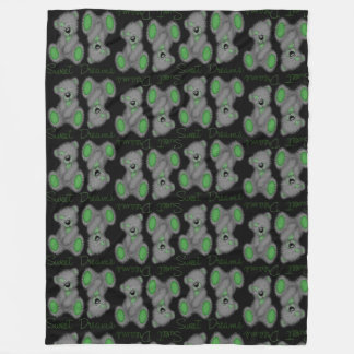 Couverture Polaire Câlins Douces Rêves Teddy-vert émeraude